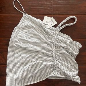 NWT ZARA Large stripe top